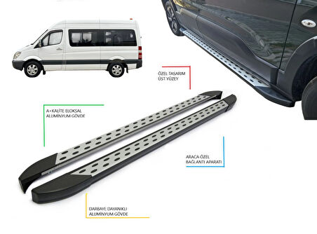 SPRİNTER W906 KISA ŞASE NOKTALI YAN BASAMAK 2007-2017