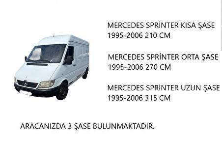 SPRİNTER UZUN  ŞASE NOKTALI YAN BASAMAK 1995-2006