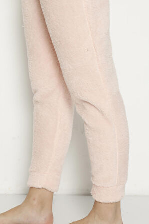 Cepsiz Lüx Pofuduk Polar Kışlık Pijama Altı cepsizpof