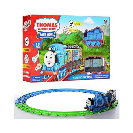 THOMAS TREN VE ARKADAŞLARI 10 PARÇA PİLLİ OYUNCAK SET