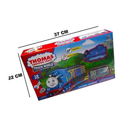 THOMAS TREN VE ARKADAŞLARI 10 PARÇA PİLLİ OYUNCAK SET