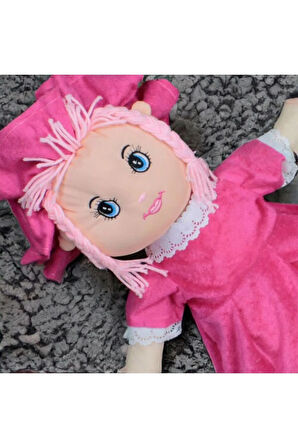 Mira Peluş Bez Bebek 45CM Pembe