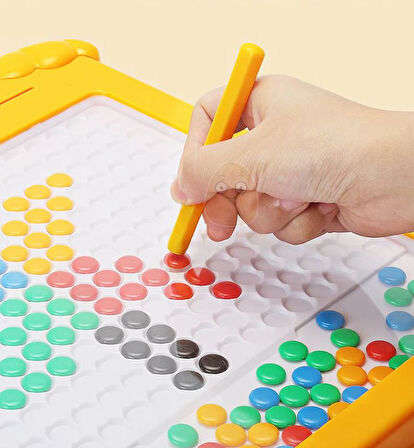 Sevimli Ördek Manyetik Çizim Tahtası Kalem Tutmaya Yardımcı Eğitim - 1 Adet