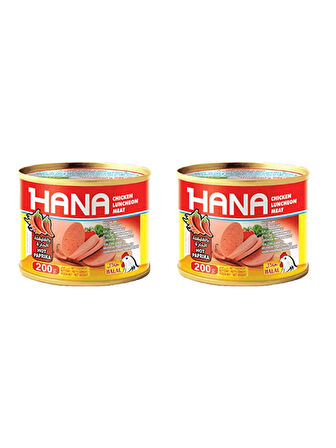 Hana Acılı Salam Konservesi 200 Gr X2 Adet