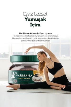 HARMANA Hindiba Kahvesi  1 Aylık - (60 Kullanım) Net 150gr