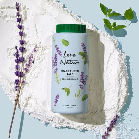 Oriflame Love Nature Cooling Delight Vücut Pudrası 45353
