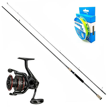 Okuma Ceymar HD C4000 - Okuma Azaki 274cm 12-35gr Spin Olta Seti