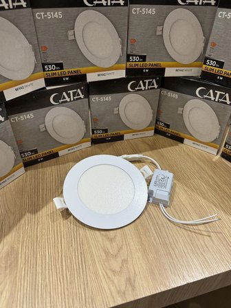 KASSEL AYDINLATMA BEYAZ KASA 6 Watt CATA 6400K BEYAZ IŞIK Led Panel sıva altı Ct-5125B