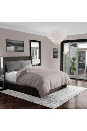 Kaymaz Taban Yıkanabilir Halı – Mutfak, Salon, Yatak Odası için Modern Dijital Baskı Halı (SLNHALI86