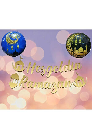 HOŞGELDİN RAMAZAN DEKOR SÜSLEMESİ
