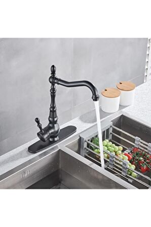 Mutfak Evye Bataryası Siyah+alt Tabla Yeni Model 5 Yıl Garantili