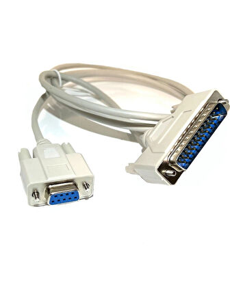 9 Pin 25 Pin Kablo RS232 Db9 Dişi To Lpt DB25 Pin Erkek Çevirici Kablo Seri Paralel Yazıcı Kablosu