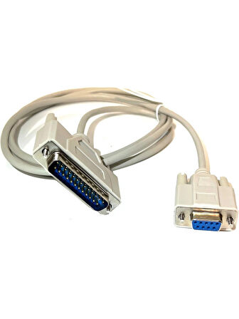 9 Pin 25 Pin Kablo RS232 Db9 Dişi To Lpt DB25 Pin Erkek Çevirici Kablo Seri Paralel Yazıcı Kablosu