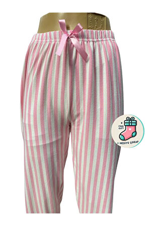 Lüx Unisex Mikro Süet Cepsiz Pijama Altı Tek Alt S3 - Çorap Hediyeli.