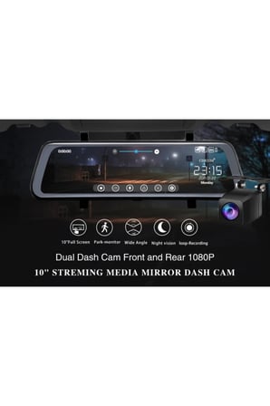 Dikiz Aynası Araç Kamerası 7 Inç Full Hd 1080p Ekranlı + Geri Görüş Kamerası