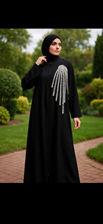 Elegant desing tasarım taşlı ferace