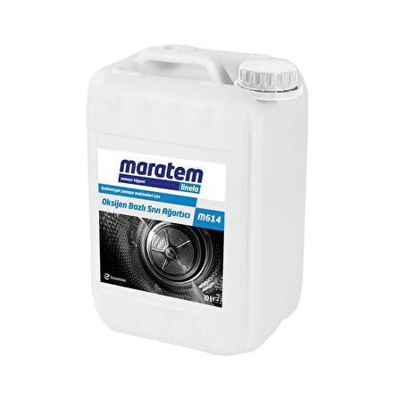 MARATEM M614 ÇAMAŞIR OKSİJEN BAZLI SIVI AĞARTICI 20 L