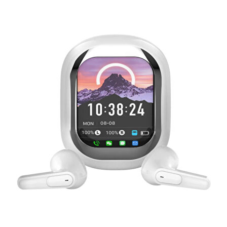 Ozmik SE-ONE Akıllı LED Ekran Renkli Dokunmatik Ekran Kablosuz Bluetooth Kulaklık