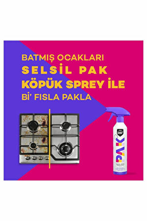 ✨SELSİL PAK MUCİZE KÖPÜK TEMİZLEYİCİ SPREY