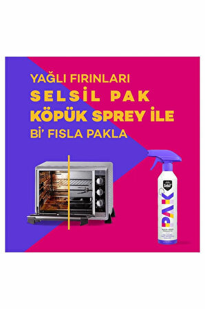 ✨SELSİL PAK MUCİZE KÖPÜK TEMİZLEYİCİ SPREY