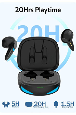Ozmik  G10 Bt 5.2 Düşük Gecikmeli Kablosuz Dokunmatik Gaming Bluetooth Oyuncu Kulaklığı
