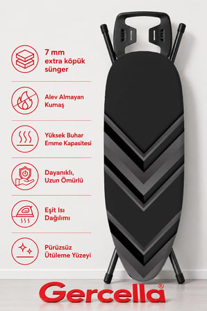 (HEDİYELİ) PRO VEGA ÜTÜ MASASI KILIFI BEZİ ÖRTÜSÜ