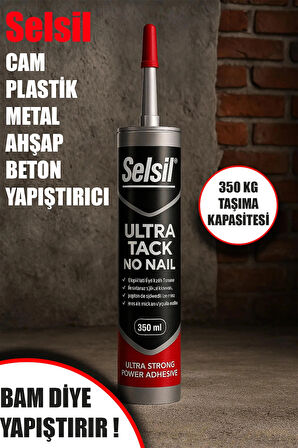 🏡SELSİL ULTRA TACK NO NAİL MONTAJ YAPIŞTIRICI