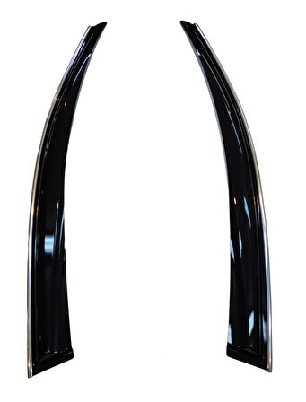 Ford Transit Custom Kromlu Cam Rüzgarlığı 2-Li