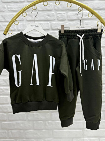 ERKEK ÇOCUK PAMUKLU ALT - ÜST TAKIM 2'Lİ EŞOFMAN TAKIM 