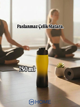Paslanmaz 304 Çelik Matara 750ml