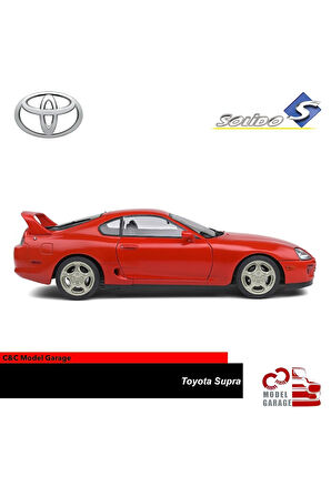 Toyota Supra 1/18 Ölçek Diecast Metal Model Araba