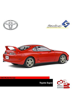 Toyota Supra 1/18 Ölçek Diecast Metal Model Araba