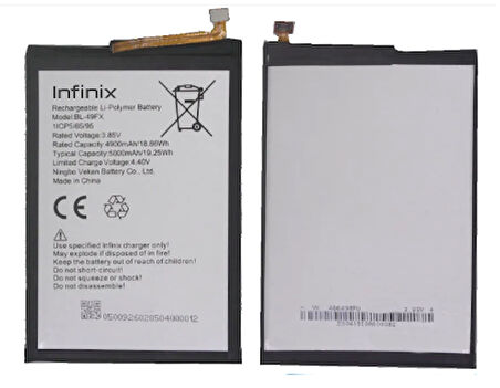 Infinix HOT 8 LİTE Uyumlu Batarya Pil Sıfır Orijinal