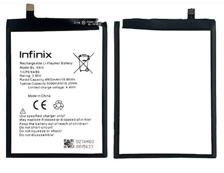 Infinix ZERO X Uyumlu Batarya Pil Sıfır Orijinal