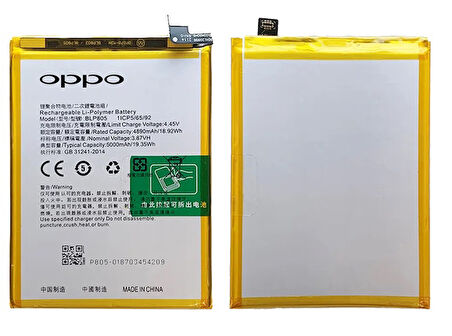 Oppo A54 5G Uyumlu Batarya Pil Sıfır Orijinal