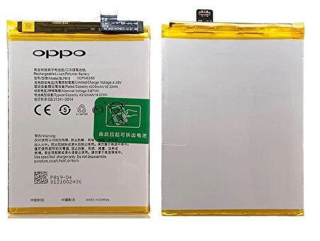 Oppo Reno 5 Uyumlu Batarya Pil Sıfır Orijinal