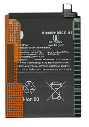 Xiaomi POCO M4 PRO 4G  - BN 5C - Uyumlu Batarya Pil Sıfır Orijinal