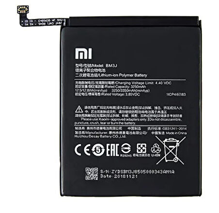 Xiaomi Mİ 8 LITE - BM 3J - Uyumlu Batarya Pil Sıfır Orijinal