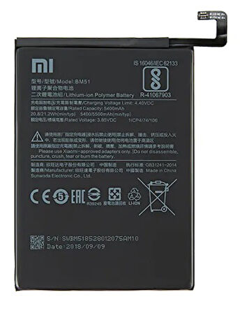 Xiaomi Mi MAX 3 - BM 3K - Uyumlu Batarya Pil Sıfır Orijinal
