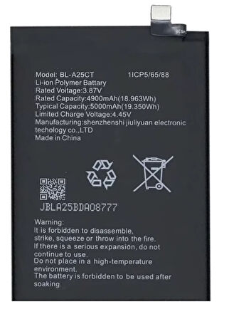Casper Via E30 Uyumlu Batarya Pil Sıfır Orijinal