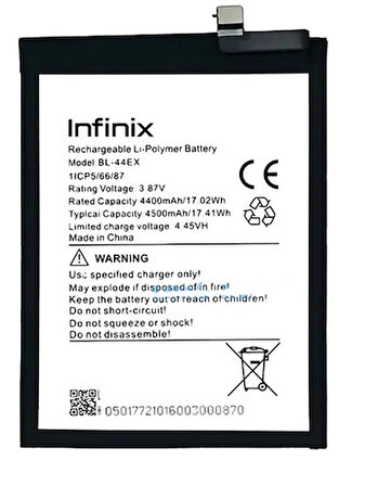 Infinix ZERO X PRO Uyumlu Batarya Pil Sıfır Orijinal
