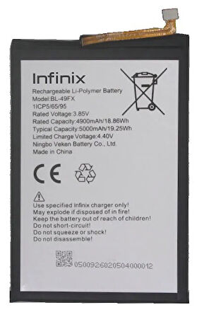 Infinix ZERO X NEO Uyumlu Batarya Pil Sıfır Orijinal