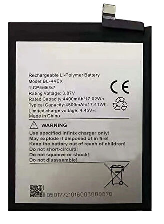 Infinix ZERO 20 Uyumlu Batarya Pil Sıfır Orijinal