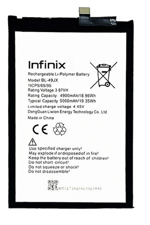 Infinix NOTE 10 PRO Uyumlu Batarya Pil Sıfır Orijinal
