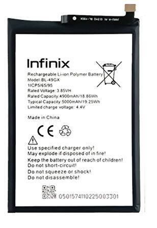 Infinix NOTE 11S Uyumlu Batarya Pil Sıfır Orijinal