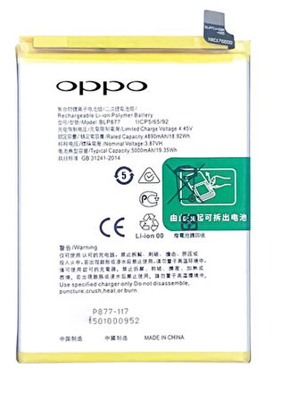 Oppo Realme C33 - Blp877 - Uyumlu Batarya Pil Sıfır Orijinal