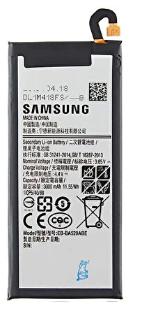 Samsung Galaxy A5 - 2017 - SM-A520 Uyumlu Batarya Pil Sıfır Orijinal