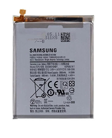Samsung Galaxy A51 - SM-A515 Uyumlu Batarya Pil Sıfır Orijinal