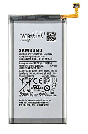 Samsung Galaxy S10 - SM-G973 Uyumlu Batarya Pil Sıfır Orijinal