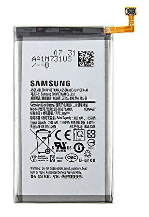 Samsung Galaxy S10 E - SM-G970 Uyumlu Batarya Pil Sıfır Orijinal